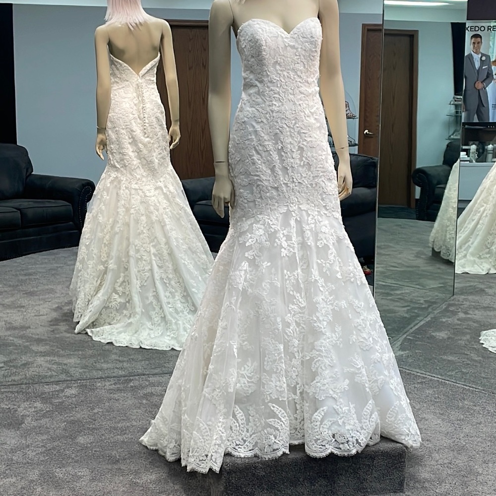 Madeline Gardner Mori Lee 1862 Ivory size 10